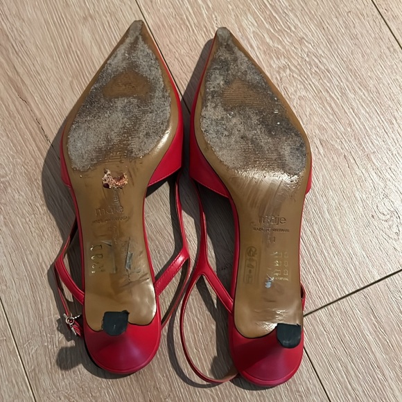 Maje pointed toes pump with strap - Picture 7 of 9